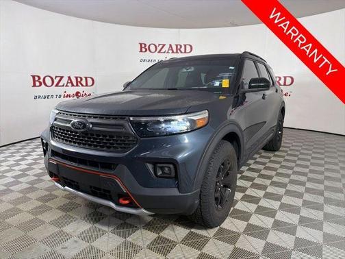 Blue Metallic 2024 Ford Explorer Timberline