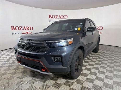 Blue Metallic 2024 Ford Explorer Timberline