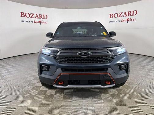 Blue Metallic 2024 Ford Explorer Timberline