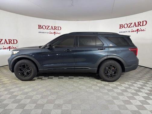 Blue Metallic 2024 Ford Explorer Timberline