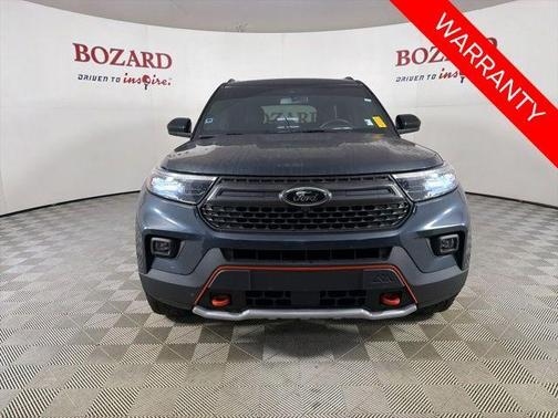Blue Metallic 2024 Ford Explorer Timberline