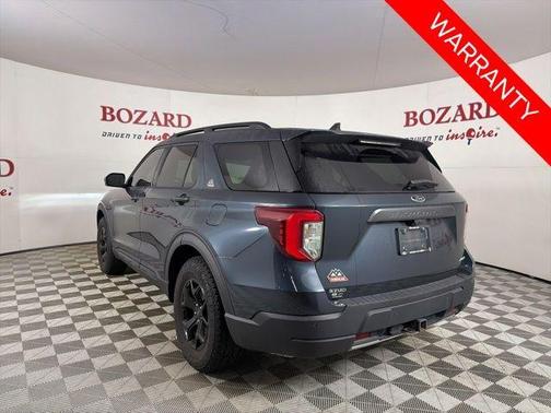 Blue Metallic 2024 Ford Explorer Timberline