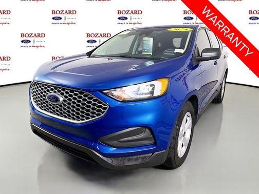 Atlas Blue Metallic 2024 Ford Edge SE