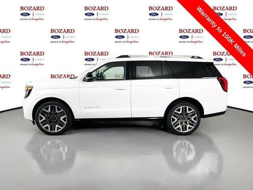 White Metallic 2025 Ford Expedition Platinum