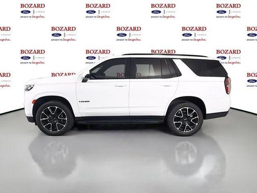 Summit White 2021 Chevrolet Tahoe RST