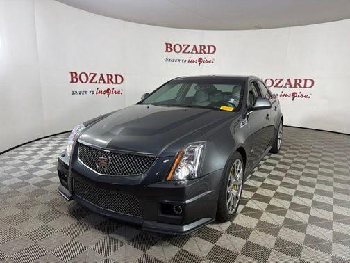 Thunder Gray ChromaFlair 2010 Cadillac CTS-V Base