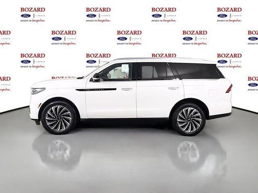 Pristine White 2025 Lincoln Navigator Black Label