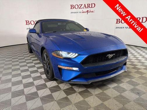 Lightning Blue Metallic 2018 Ford Mustang EcoBoost Premium