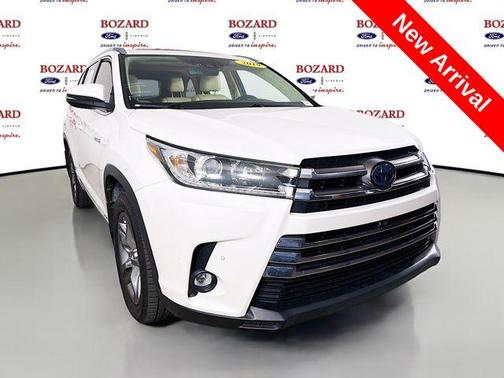 Blizzard Pearl 2019 Toyota Highlander Hybrid Limited