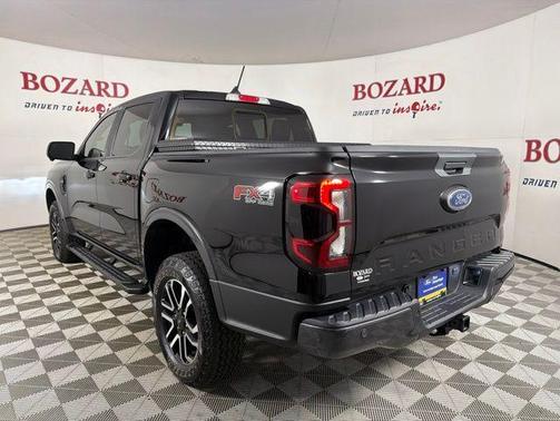Shadow Black 2024 Ford Ranger Lariat