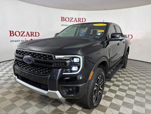 Shadow Black 2024 Ford Ranger Lariat