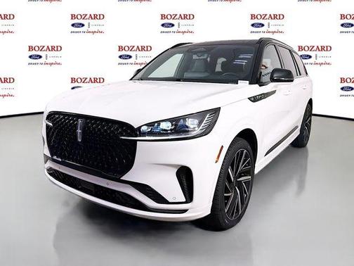 Pristine White 2026 Lincoln Aviator Black Label AWD