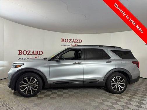 Iconic Silver Metallic 2022 Ford Explorer ST-Line
