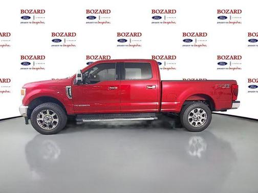 Red 2020 Ford F-350 Lariat Super Duty