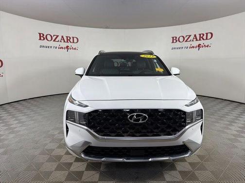 White Pearl 2023 Hyundai SANTA FE Calligraphy