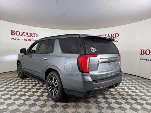 Satin Steel Metallic 2021 GMC Yukon AT4