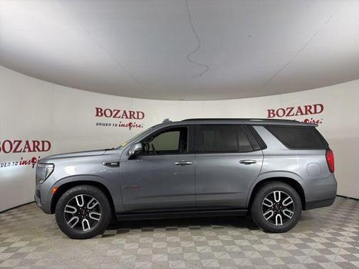 Satin Steel Metallic 2021 GMC Yukon AT4