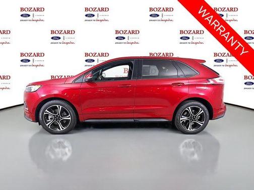 Red Metallic 2023 Ford Edge ST