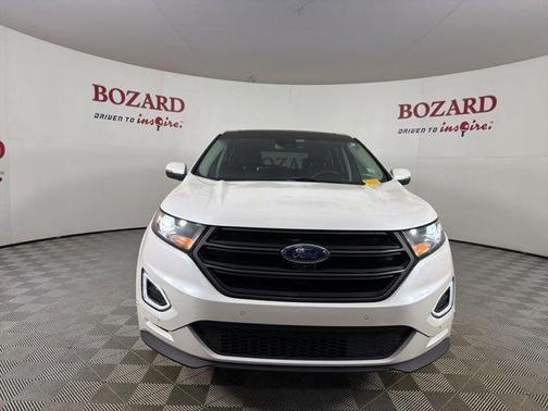 White Platinum 2016 Ford Edge Sport