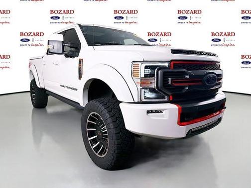 White Metallic 2021 Ford F-250 Lariat