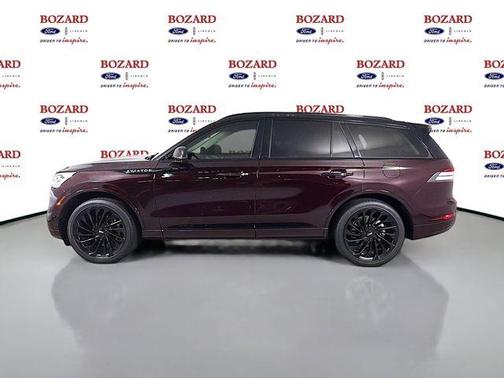 Red Metallic 2024 Lincoln Aviator Black Label AWD