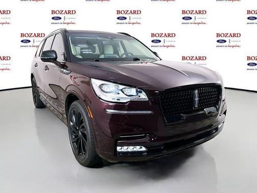 Red Metallic 2024 Lincoln Aviator Black Label AWD