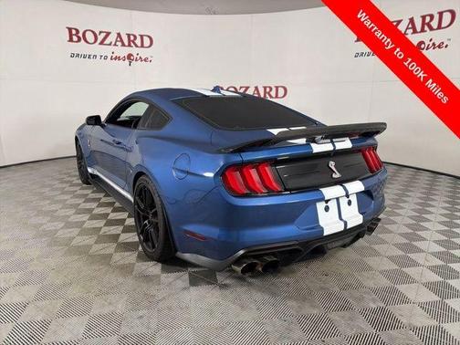 Blue Metallic 2021 Ford Shelby GT500 Base