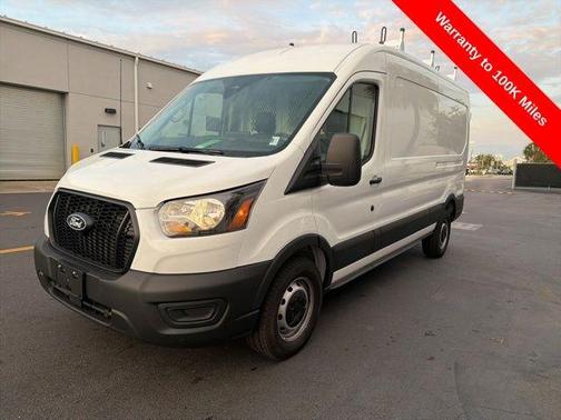 Oxford White 2026 Ford Transit-250 148 WB Medium Roof Cargo