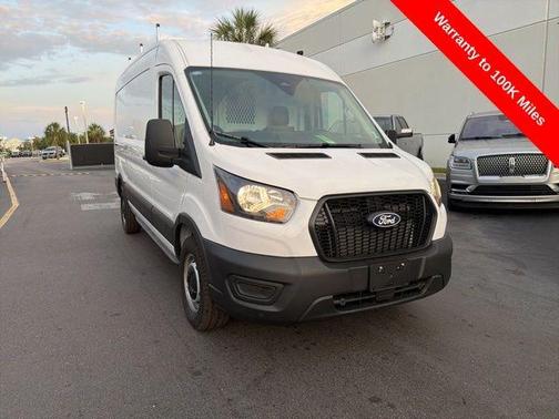Oxford White 2026 Ford Transit-250 148 WB Medium Roof Cargo