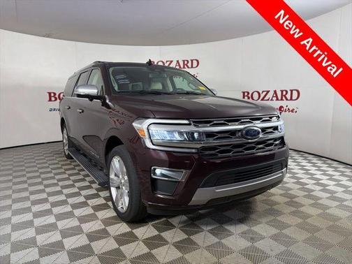 Red Metallic 2023 Ford Expedition Max Platinum