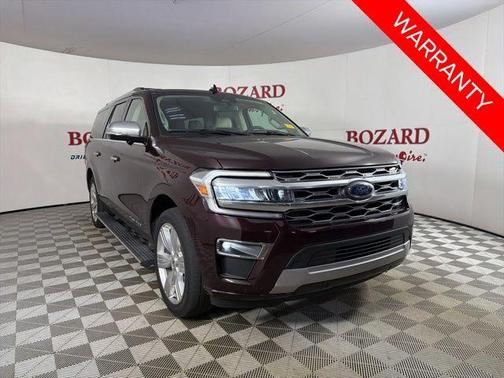 Red Metallic 2023 Ford Expedition Max Platinum