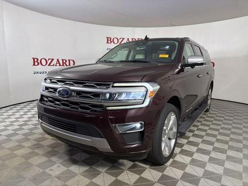 Red Metallic 2023 Ford Expedition Max Platinum