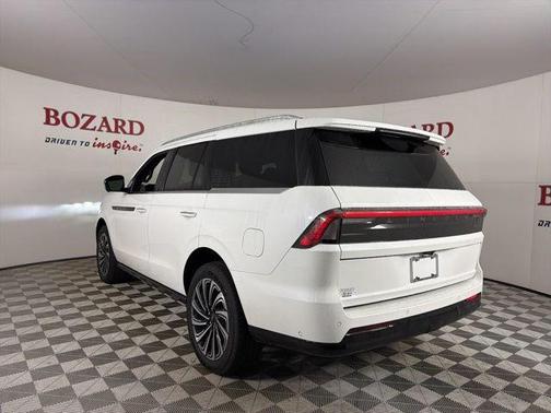 White Metallic 2025 Lincoln Navigator Black Label
