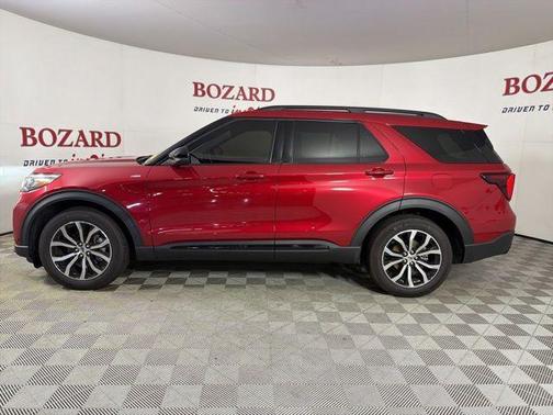 Red Metallic 2025 Ford Explorer ST-Line