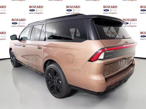 Copper Metallic 2025 Lincoln Navigator L Black Label