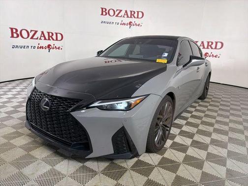 Gray 2023 Lexus IS 350 F SPORT Design