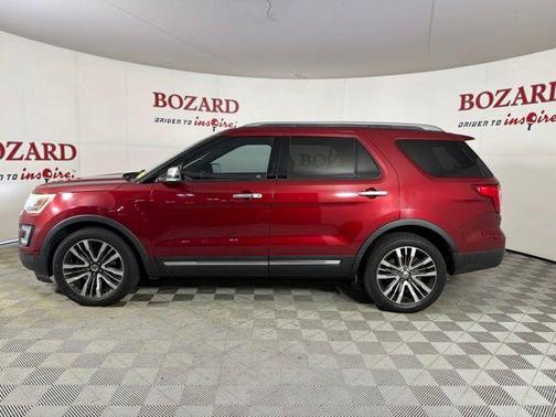 Ruby Red Metallic 2017 Ford Explorer Platinum