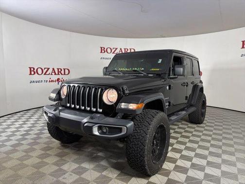 Black Clearcoat 2020 Jeep Wrangler Unlimited Sahara