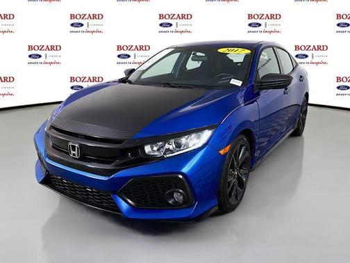 Blue 2017 Honda Civic Sport