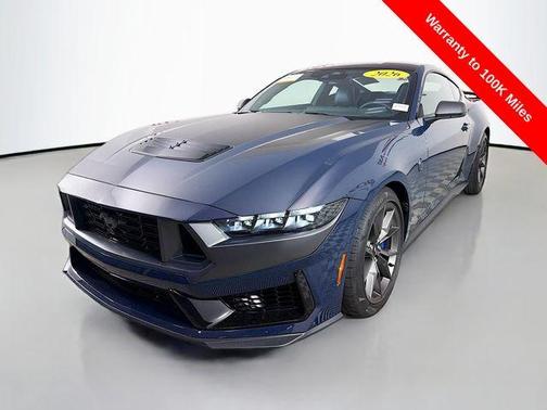 Blue 2026 Ford Mustang Dark Horse
