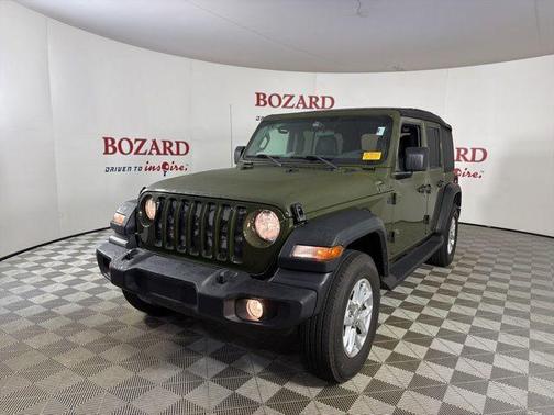 Sarge Green Clearcoat 2023 Jeep Wrangler Sport