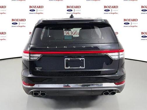 Infinite Black Metallic 2026 Lincoln Aviator Reserve RWD