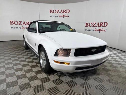 White 2009 Ford Mustang Premium