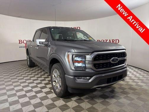 Gray 2021 Ford F-150 Platinum