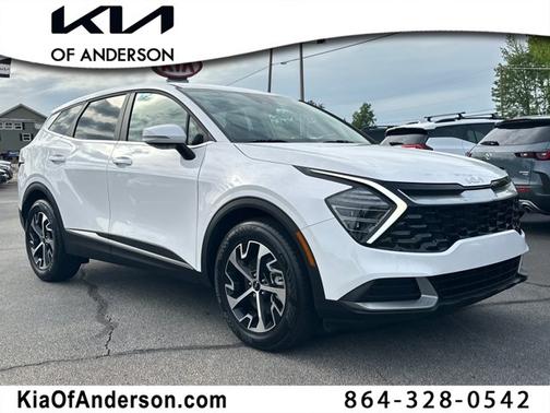 Glacial White Pearl 2025 Kia Sportage EX