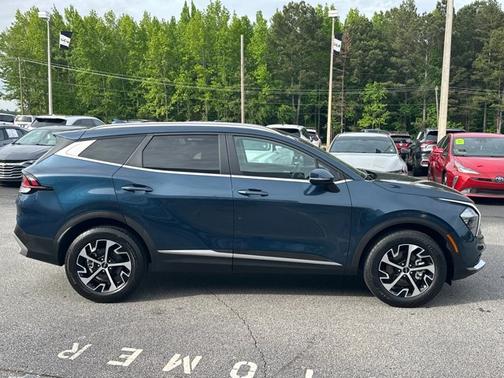 Vesta Blue 2023 Kia Sportage Hybrid EX