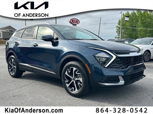 Vesta Blue 2023 Kia Sportage Hybrid EX