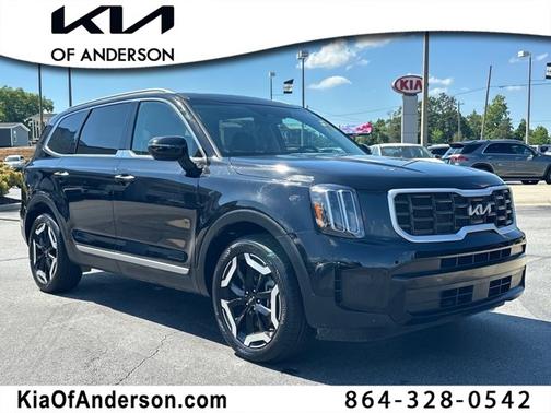Ebony Black 2025 Kia Telluride S