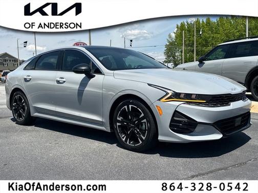Wolf Gray 2022 Kia K5 GT-Line