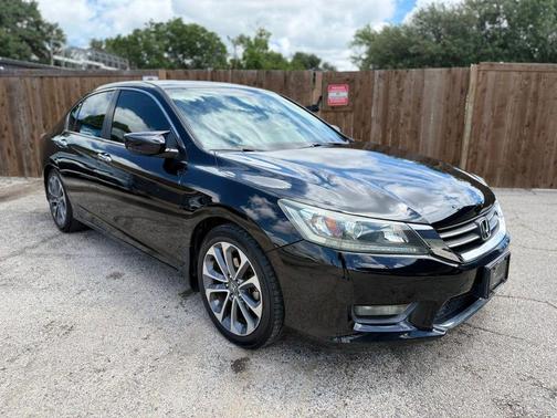Crystal Black Pearl 2014 Honda Accord Sport